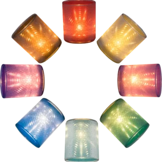 Rays of Delight Candelahs in COLOUR